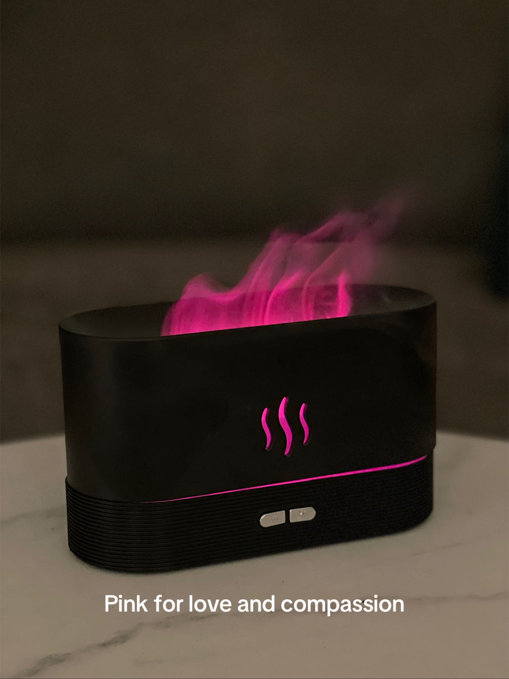 🌈 Color Flame Aroma Diffuser – Relaxation and Atmosphere for Your Home