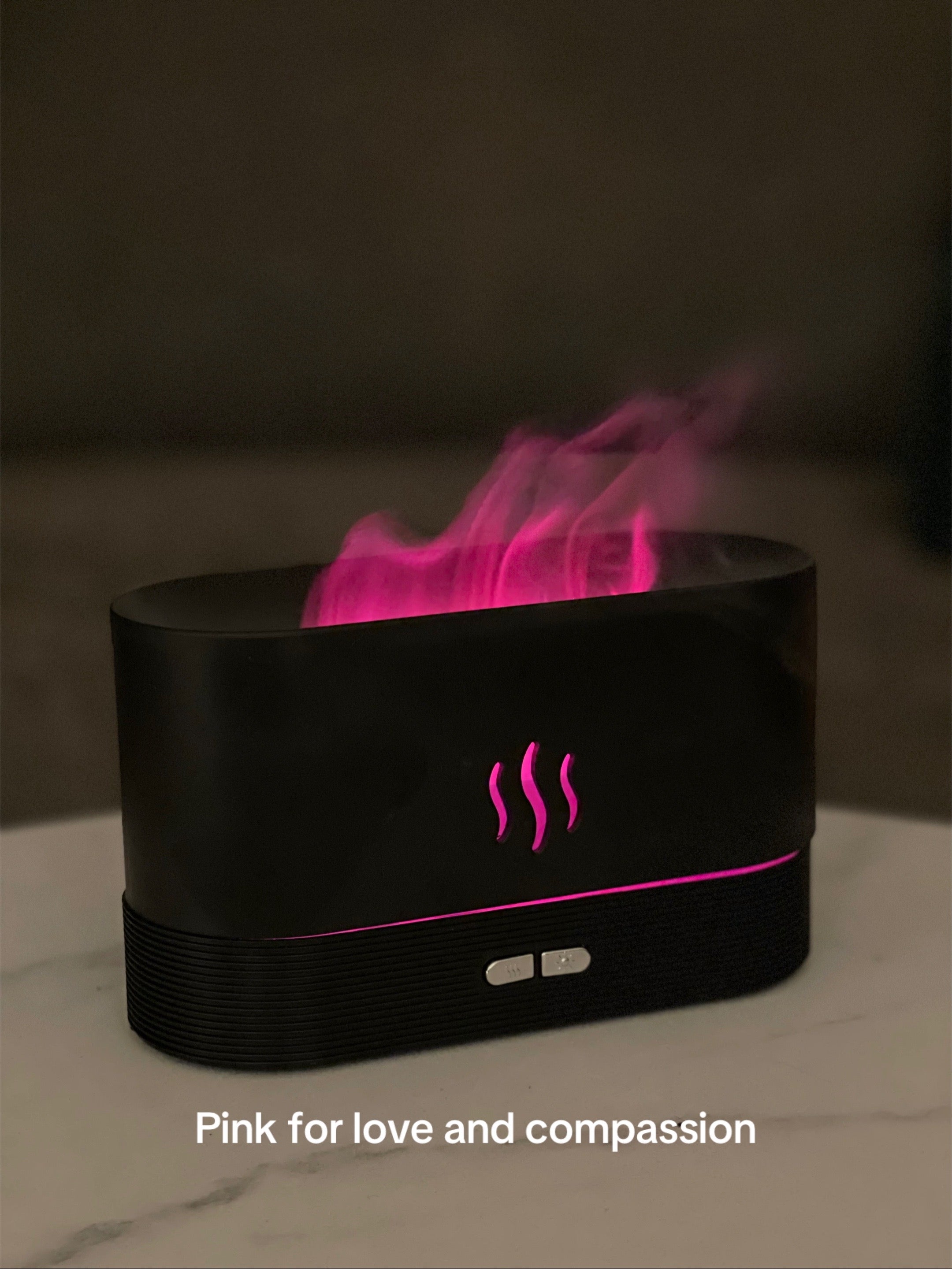 🌈 Color Flame Aroma Diffuser – Relaxation and Atmosphere for Your Home